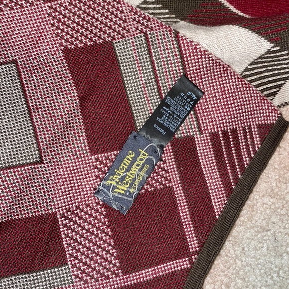 Vivienne Westwood Wool Blend Scarf Excellent Condition - Picture 2 of 3